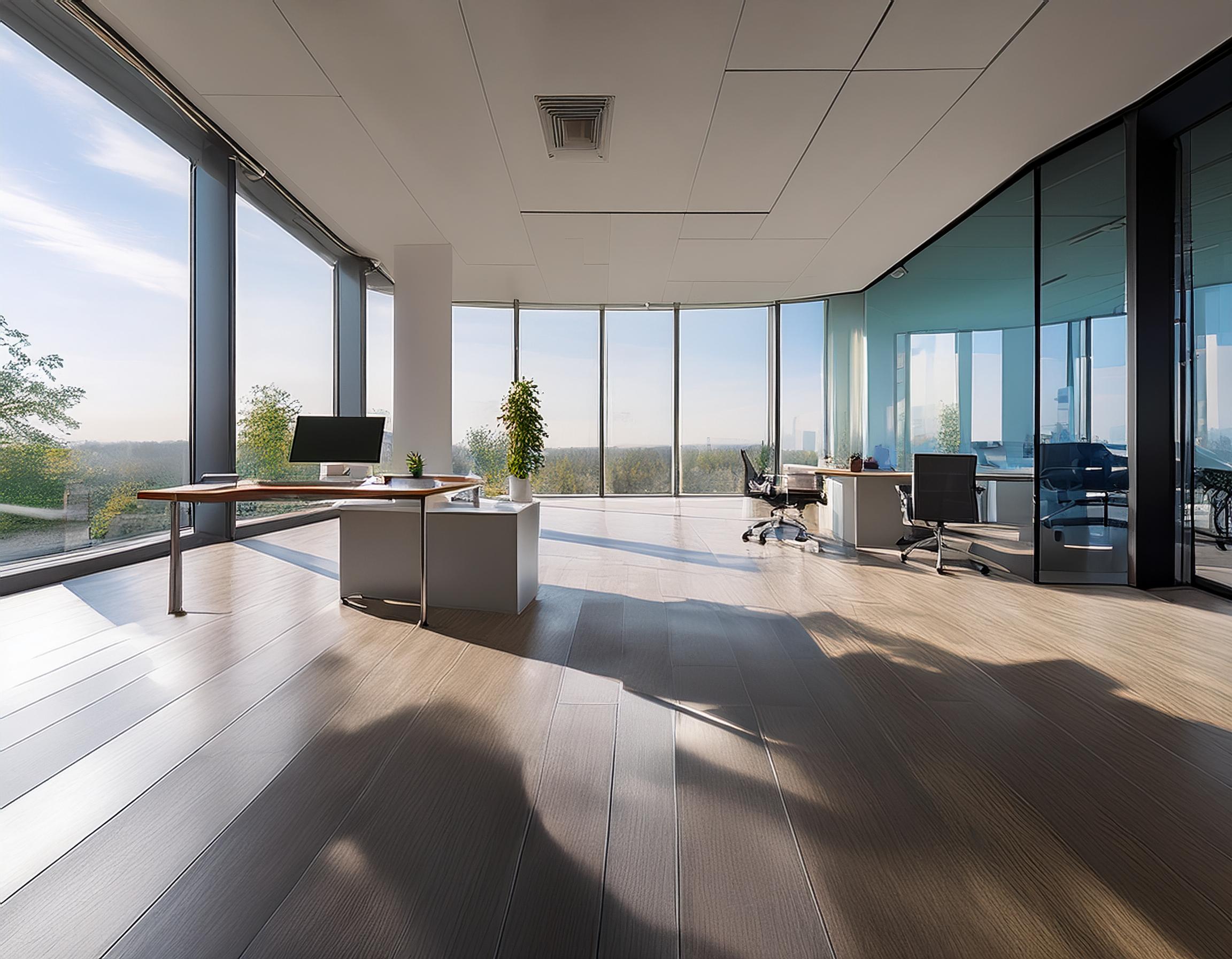 Modernes Büro mit freundlichem Personal